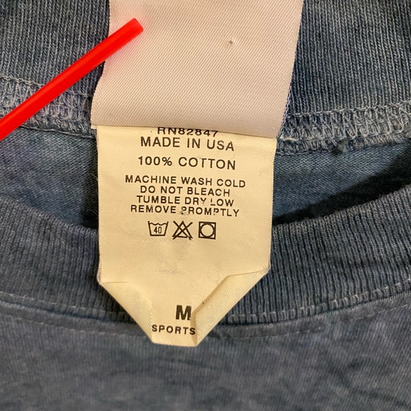 Vintage 90s Art Unlimited Lighthouse AOP All Over Lighthouses Tee Blue Md - Picture 6 of 10